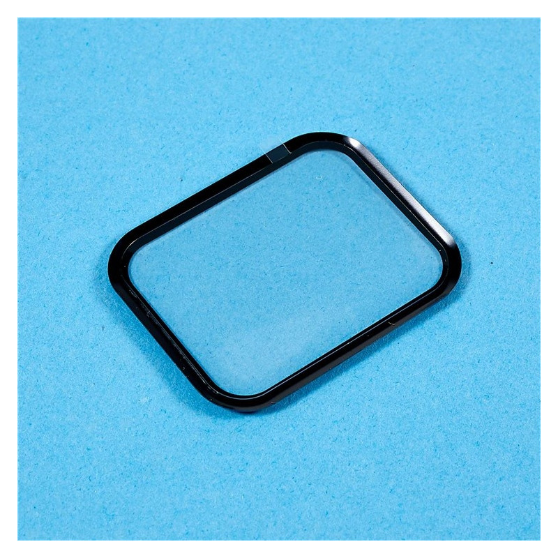 Til Xiaomi Redmi Watch Move Skærmbeskytter Smartwatch HD Klar PMMA Film Sort Kant 2stk