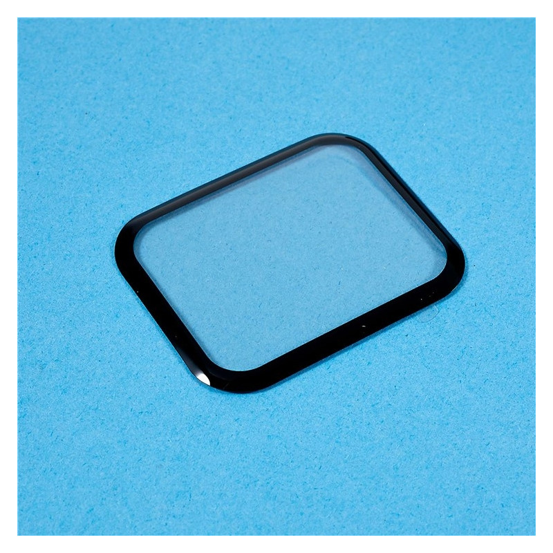 Til Xiaomi Redmi Watch Move Skærmbeskytter Smartwatch HD Klar PMMA Film Sort Kant 2stk