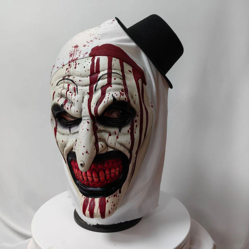 Exclusive Art The Clown Terrifier Mask Masquerade Masquerade mask in soft material