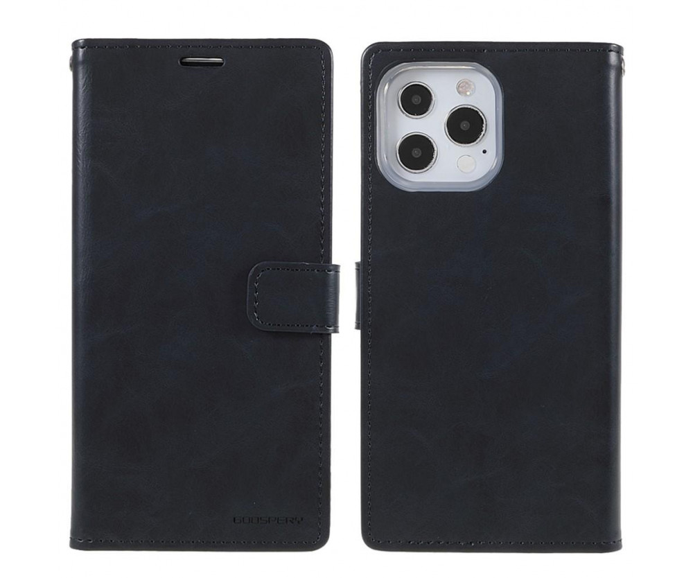 MERCURY GOOSPERY Blue Moon till iPhone 13 Pro Max - Svart