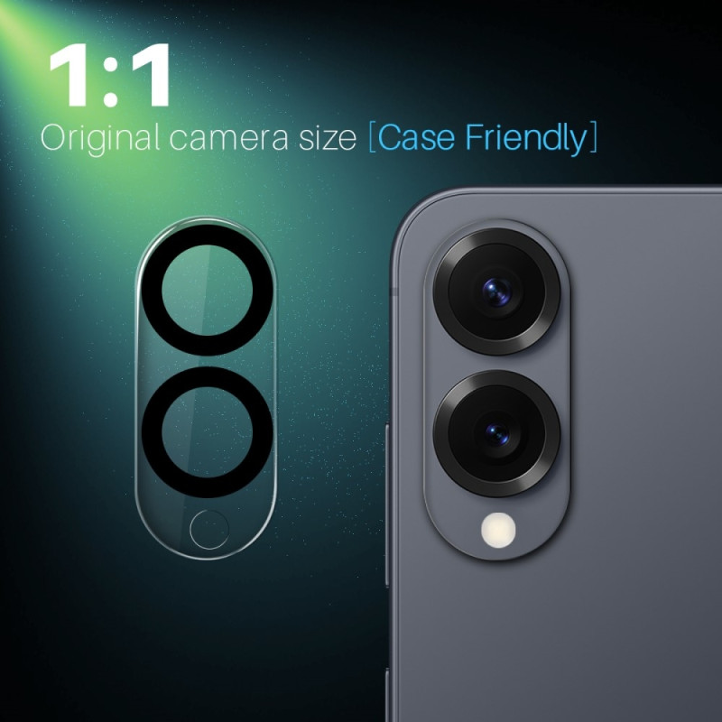 NORTHJO for Samsung Galaxy S25 Edge Herdet Glass Kameralinsebeskytter