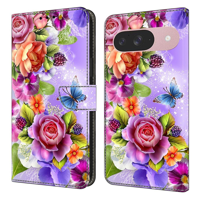 For Google Pixel 10 Pro / 10 / 9 Pro / 9 Wallet Case Pattern Printing PU Leather Flip Stand Phone Cover
