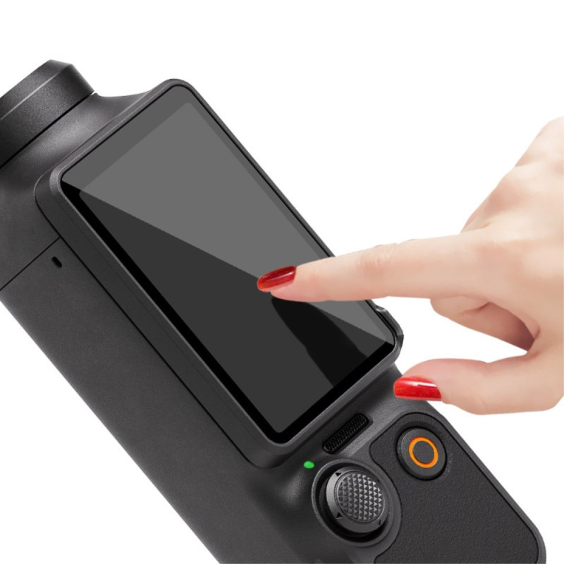 IMAK For DJI Osmo Pocket 3 Tempered Glass Screen Protector + Lens Film Set with Self Positioning Frame