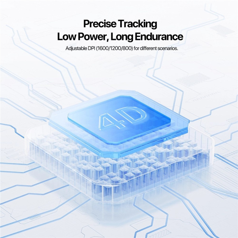 Computer Mouse Wireless Mouse DUX DUCIS DM Series 4D 2.4G 1600 DPI For Laptop Computer