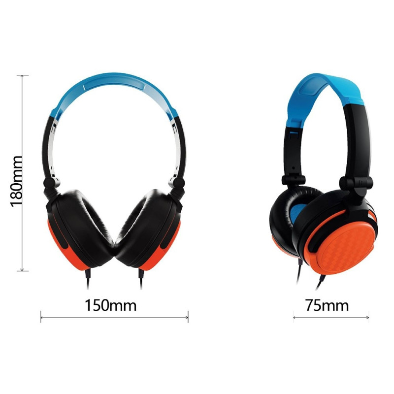 PS5 Nintendo Switch OLED XBOX PC -pelikuulokkeille, langallisille kuulokkeille ja mikrofonille