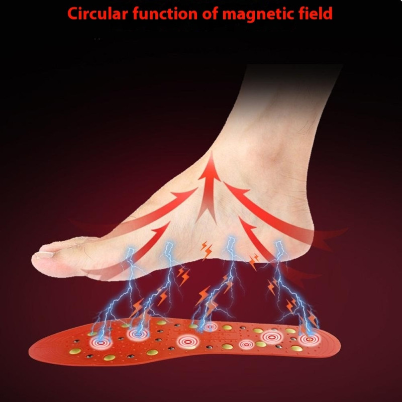 1 par Sulor Magnetiska Inlägg Massage Cirkulation Akupunktur Fotmassage