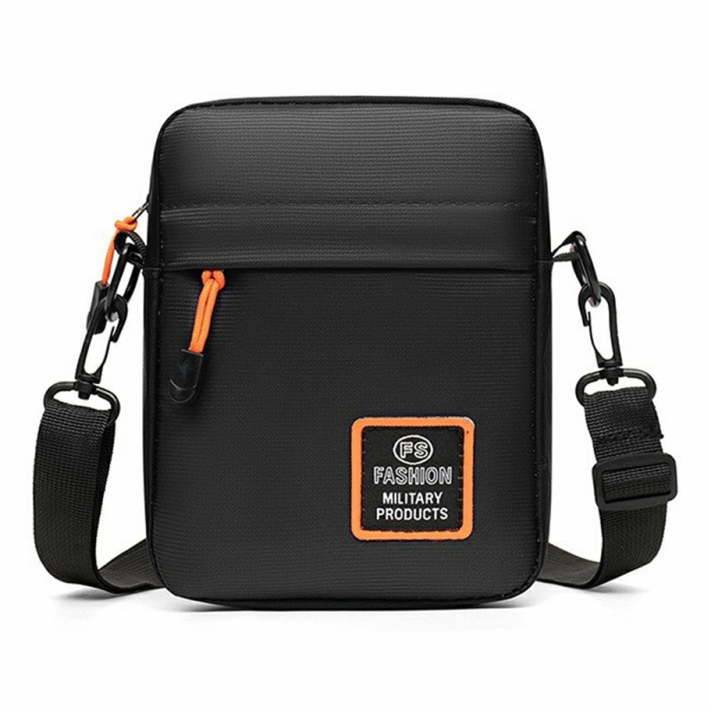 Veske Skulderveske Oxford-stoff Sport Casual Skulderveske Messenger-veske - Svart