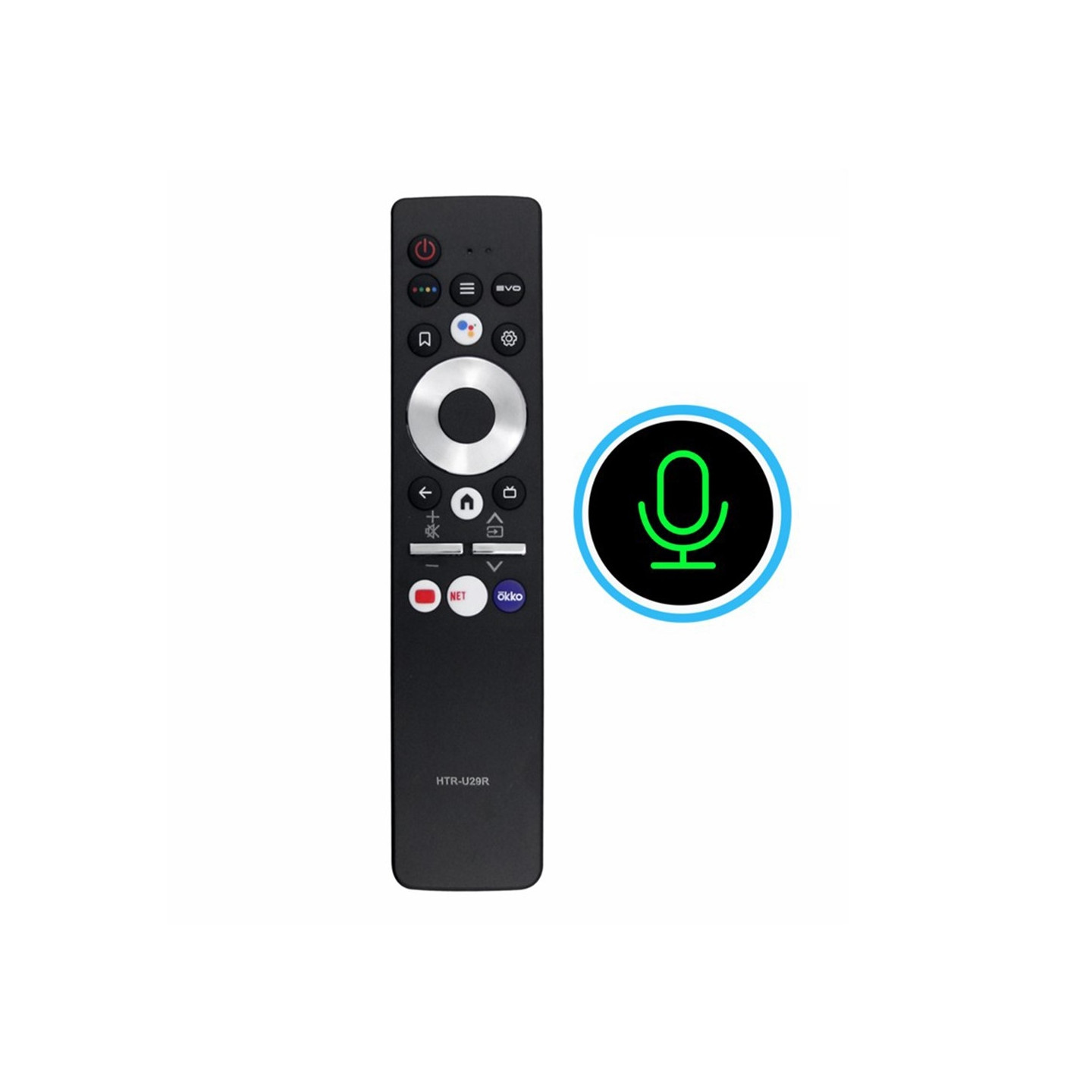 Fjärrkontroll Ersättning HTR-U29R För Haier TV Röststyrd