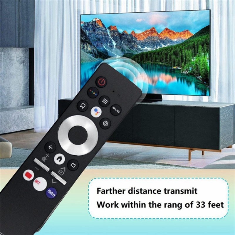 Fjernkontroll utskiftning HTR-U29R for Haier TV stemmestyrt