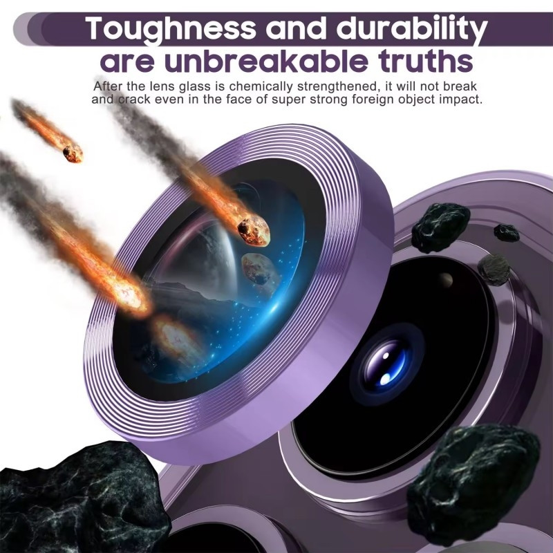 För Honor 400 Lite 5G Kameralinsskydd WANLONFENG Härdat Glas Linsskyddsfilm