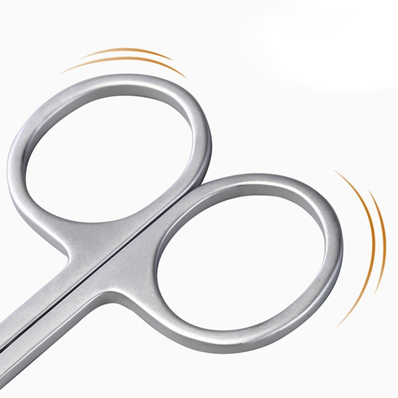 KINEPIN ruostumattomasta teräksestä valmistetut kauneussakset viikset parta nenä hiukset kulmakarvat trimmeri sakset