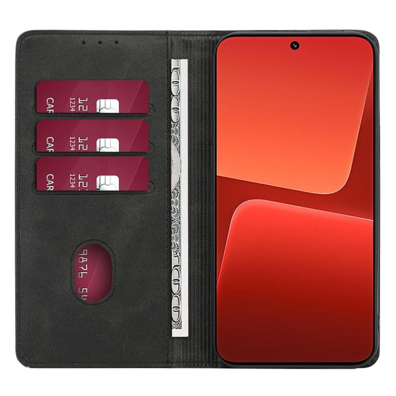Xiaomi 13 5G lompakkotelineen puhelinkotelolle - musta