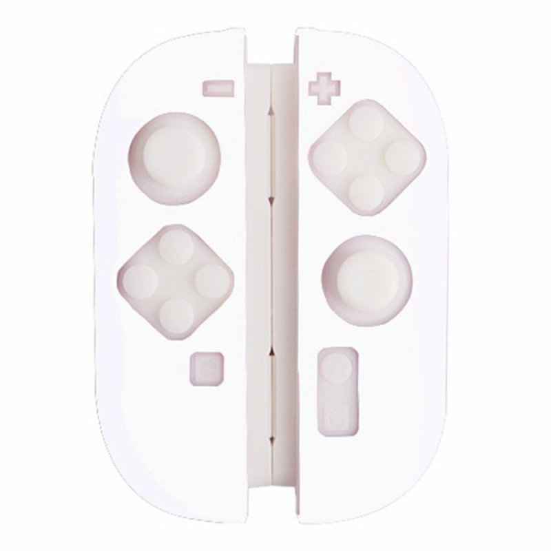 1 Pair Compatible with Nintendo Switch 2 Controller Silicone Case - White