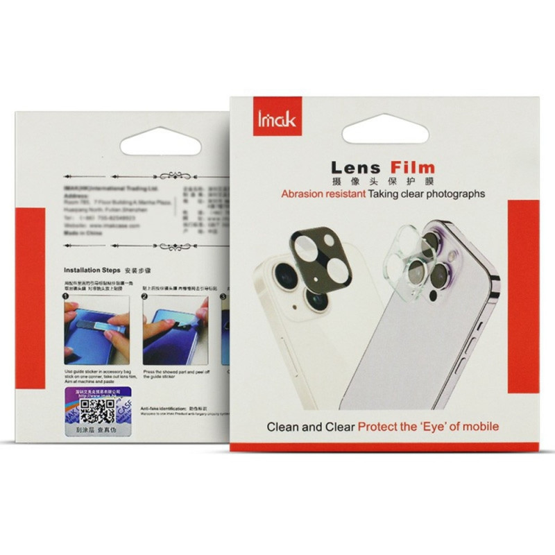 IMAK For Redmi Note 14 Pro 5G camera lens protector tempered glass lens film