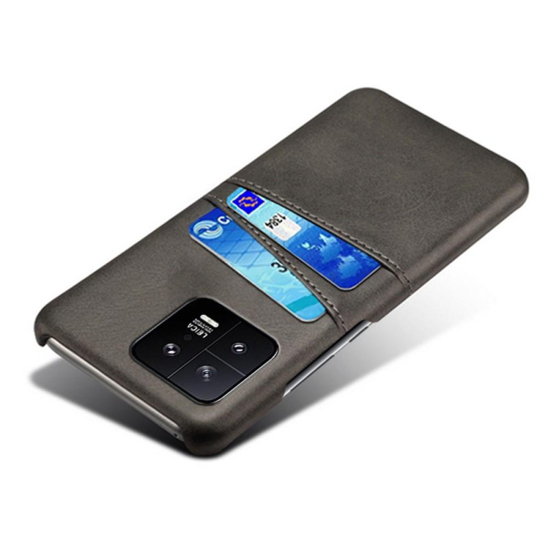 For Xiaomi 13 5G KSQ Pu - Leather Coated Shell Hard Case