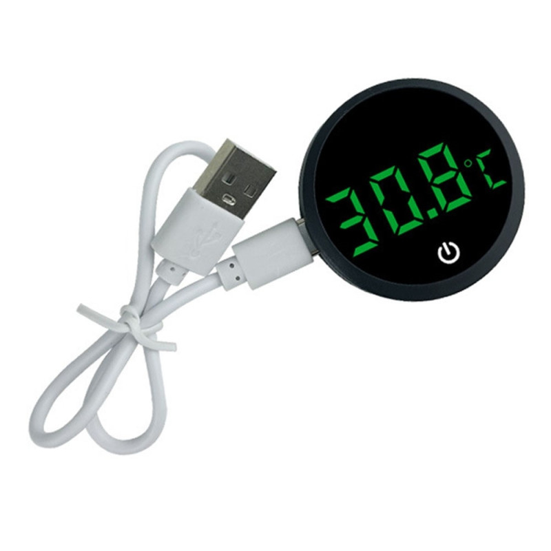 Digital akvarietermometer LED-display akvarium hög precisionstemperaturmätare