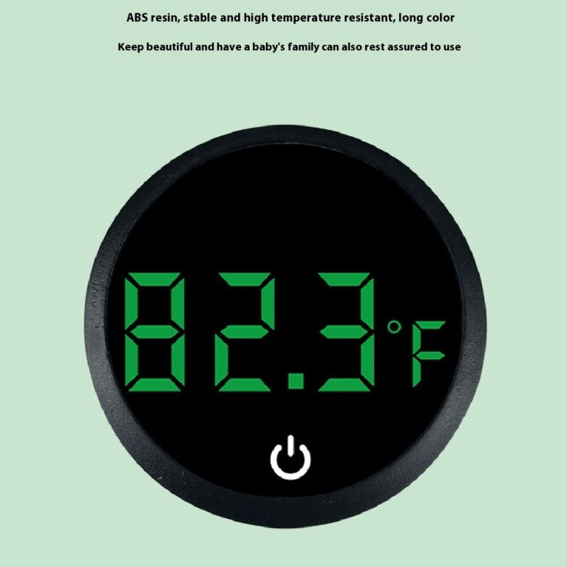 Digitalt akvarietermometer LED-display Akvarium med høj præcisionstemperaturmåler