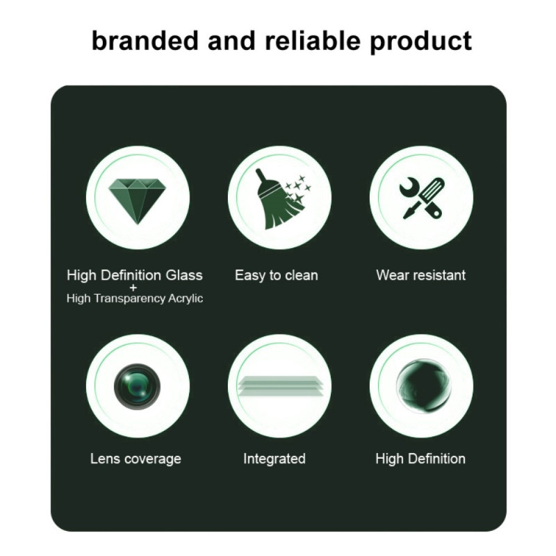 IMAK For Redmi Note 14 Pro 5G kamera linsebeskytter hærdet glas linsefilm