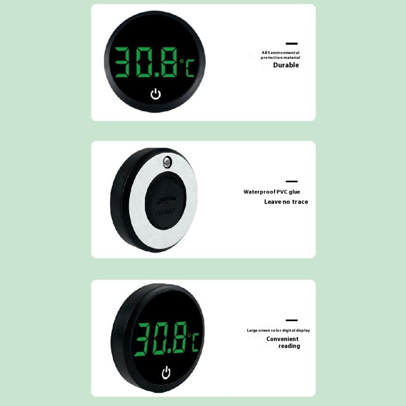 Digital Aquarium Thermometer LED Display Aquarium High Precision Temperature Meter
