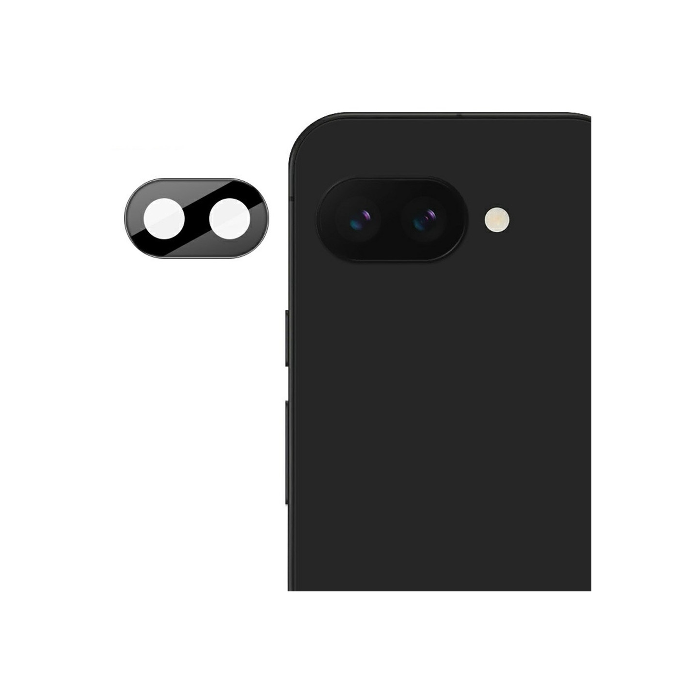 IMAK För Google Pixel 9a kamera linsskydd härdat glas linsfilm