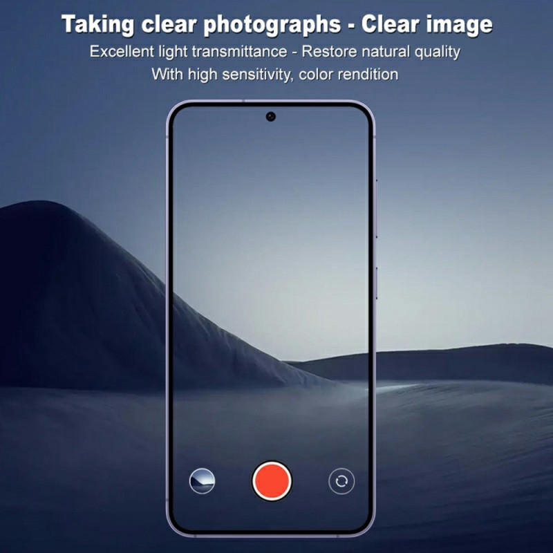 IMAK For Samsung Galaxy S25+ kamera linsebeskytter hærdet glas linsefilm