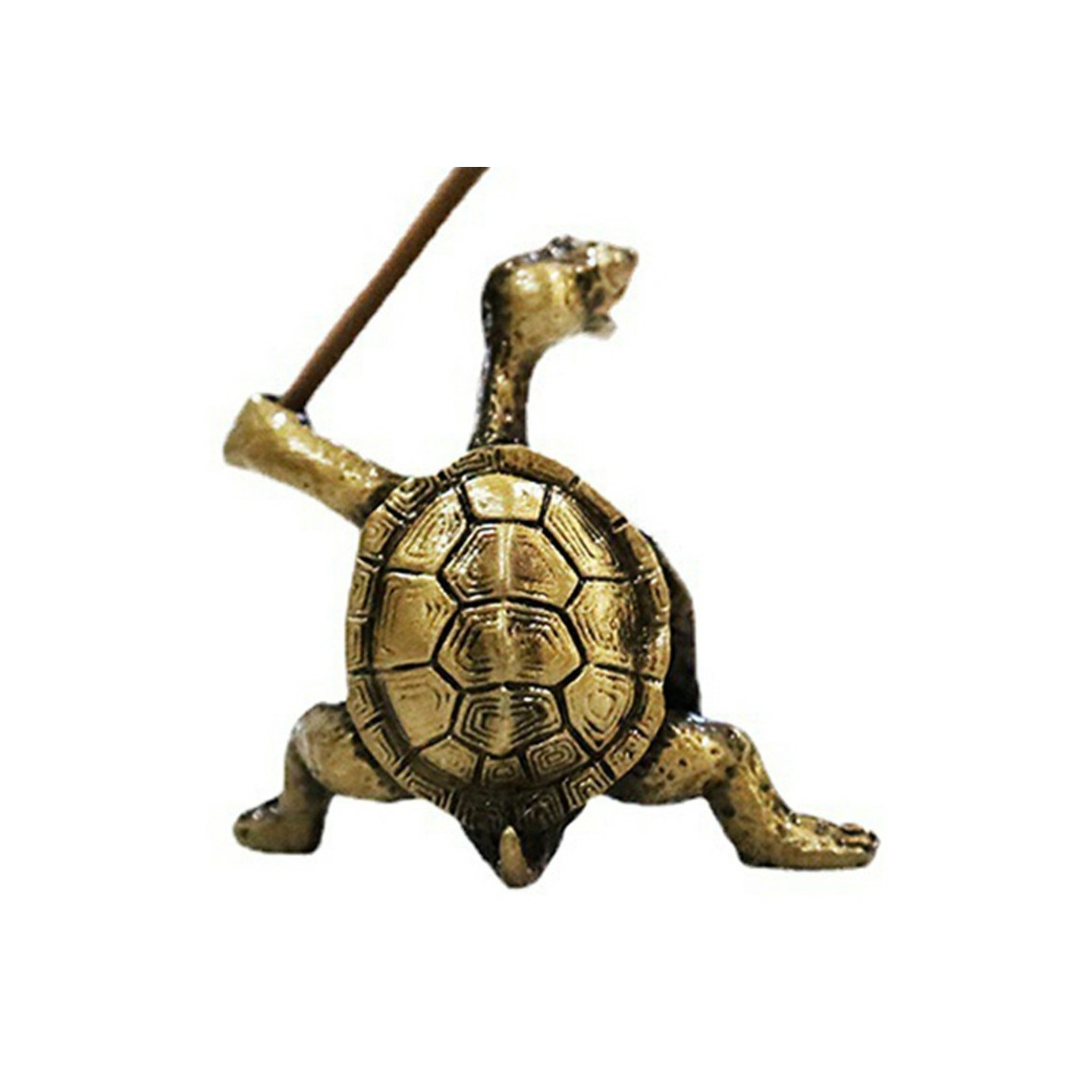 Incense Holder Turtle Incense Burner Ornament Meditation - Cyan