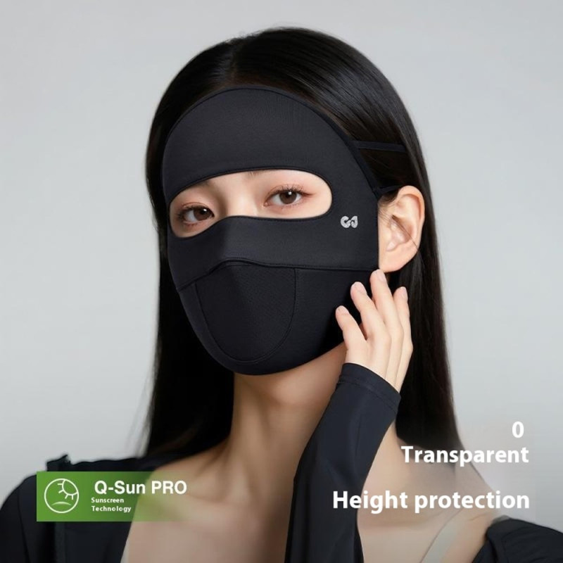 GOLOVEJOY Full Face Mask Sunscreen Silk Face Shield Face Mask