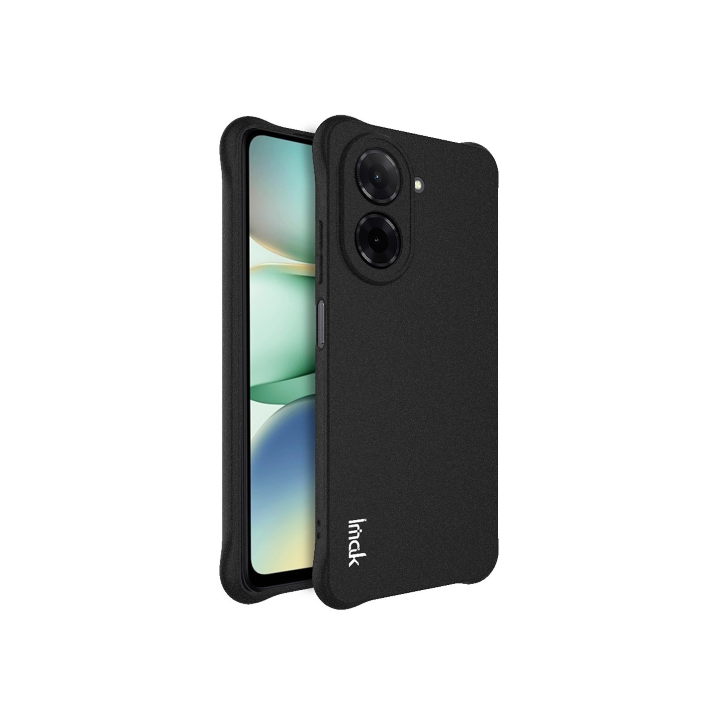 IMAK For Redmi A5 4G Case TPU Phone Cover Airbag Shockproof Protection Matte Black