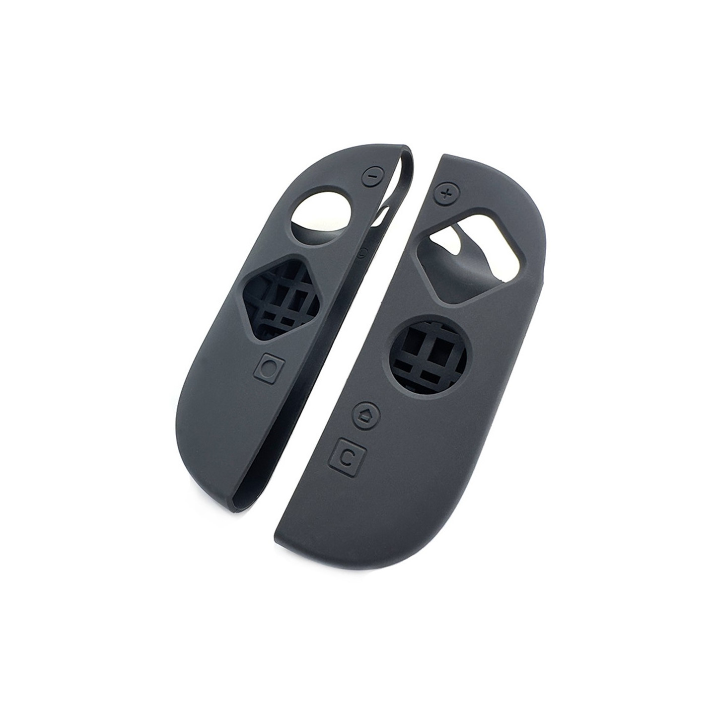 1 par kompatibel med Nintendo Switch 2 Joy-Con Controller Shell Cover - Sort