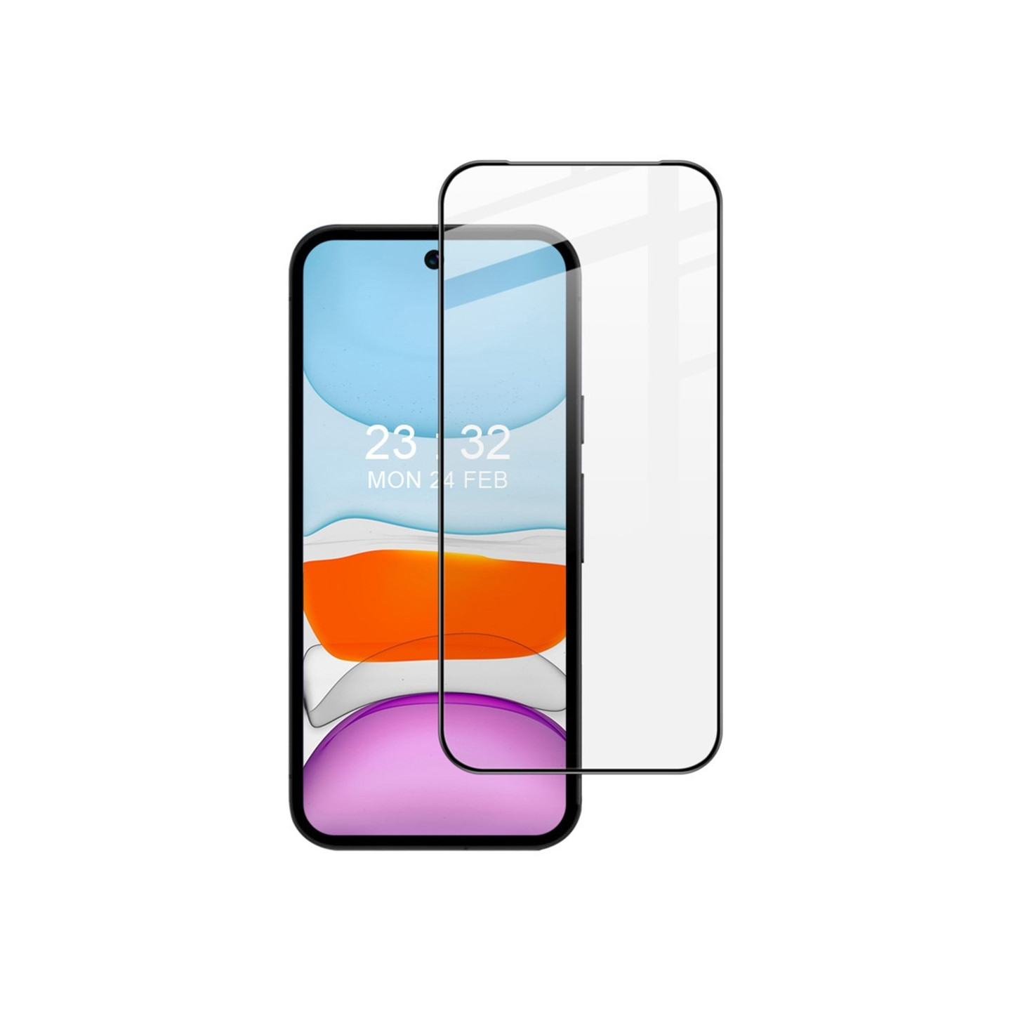 IMAK Pro+ Series för Pixel 9A Skärmskydd Härdat Glas Film