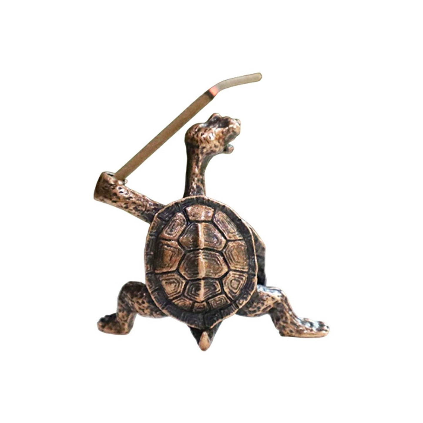 Incense Holder Turtle Incense Burner Ornament Meditation - Red
