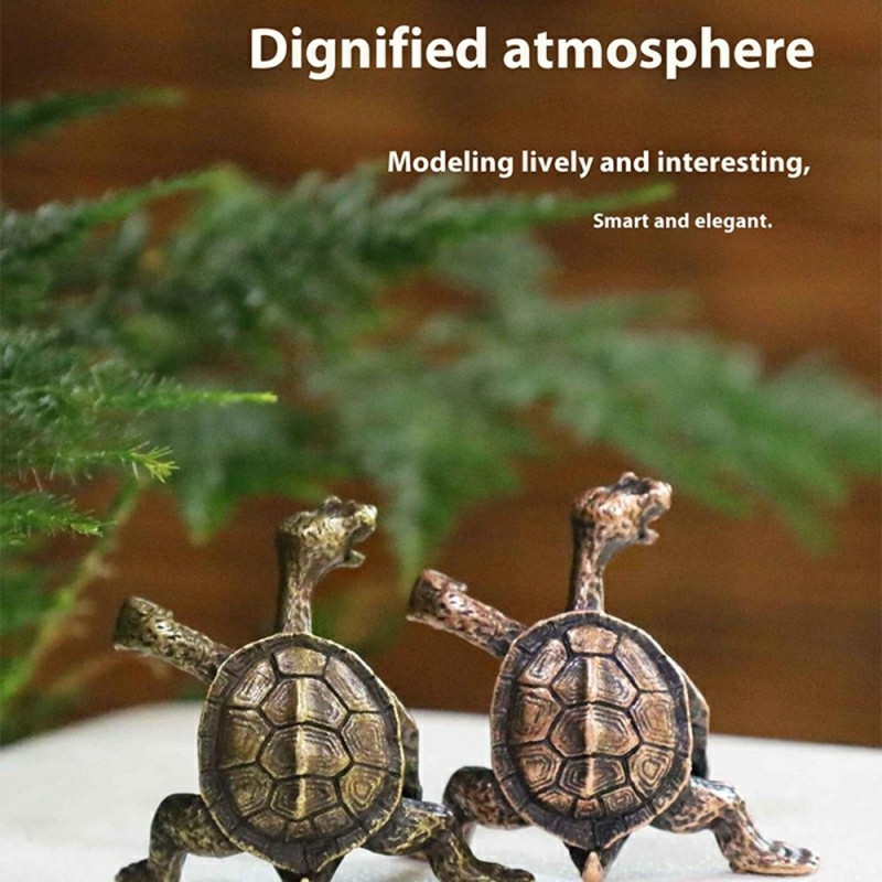 Incense Holder Turtle Incense Burner Ornament Meditation - Red