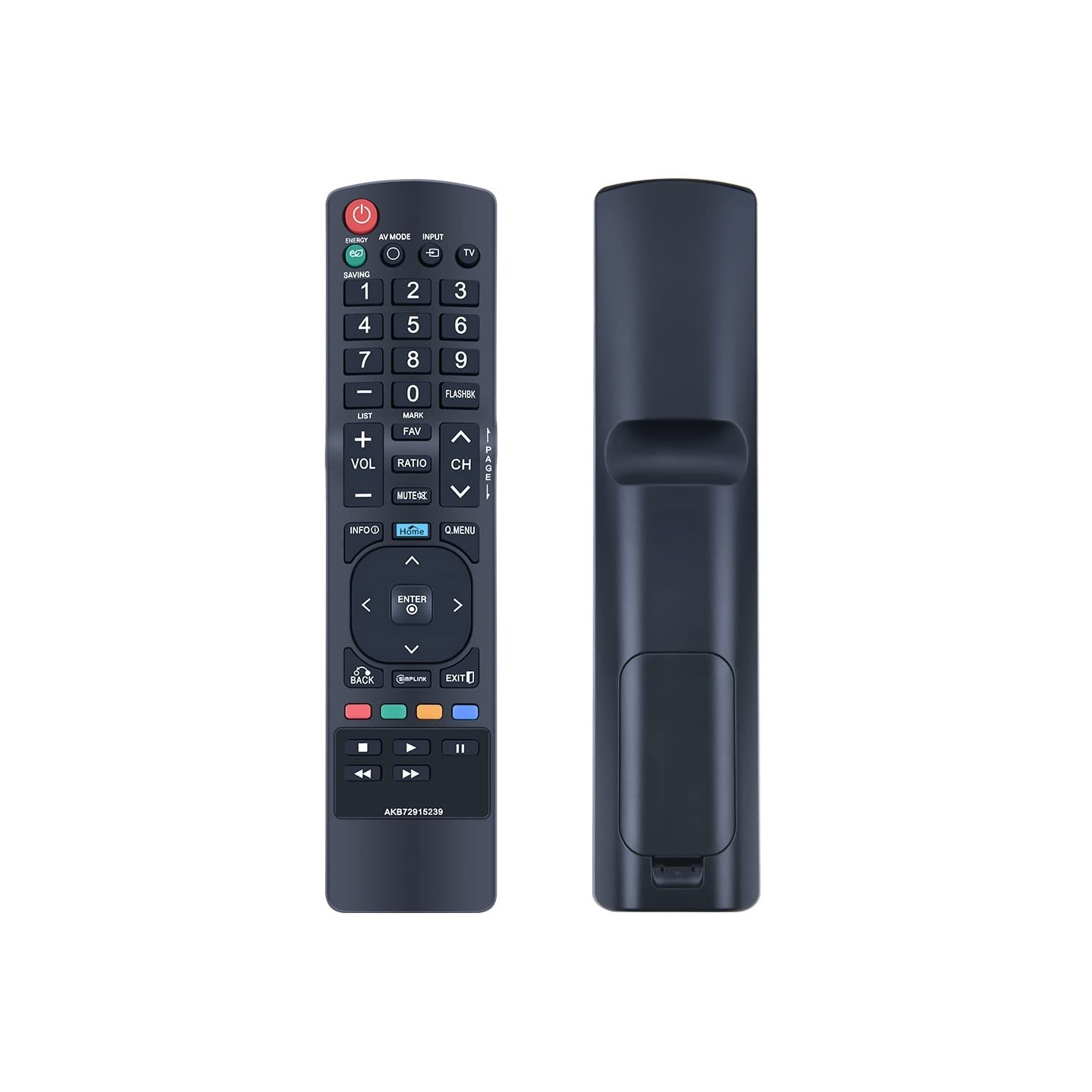 TV fjärrkontroll Ersättning för AKB72915239 För LG TV