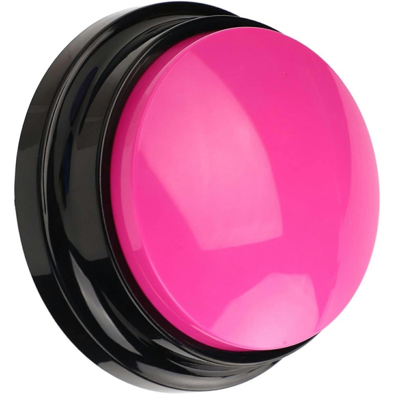 Træn hund 4 stk. Optagelige knapper lydknapper taleknap til kæledyrstræning