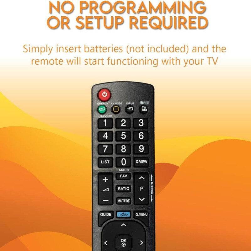 TV remote control Replacement for AKB72915244 For LG TV