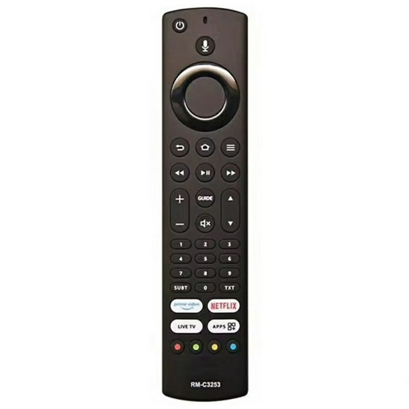 Remote Control Replacement for RM-C3253 For JVC TV Voice Activated