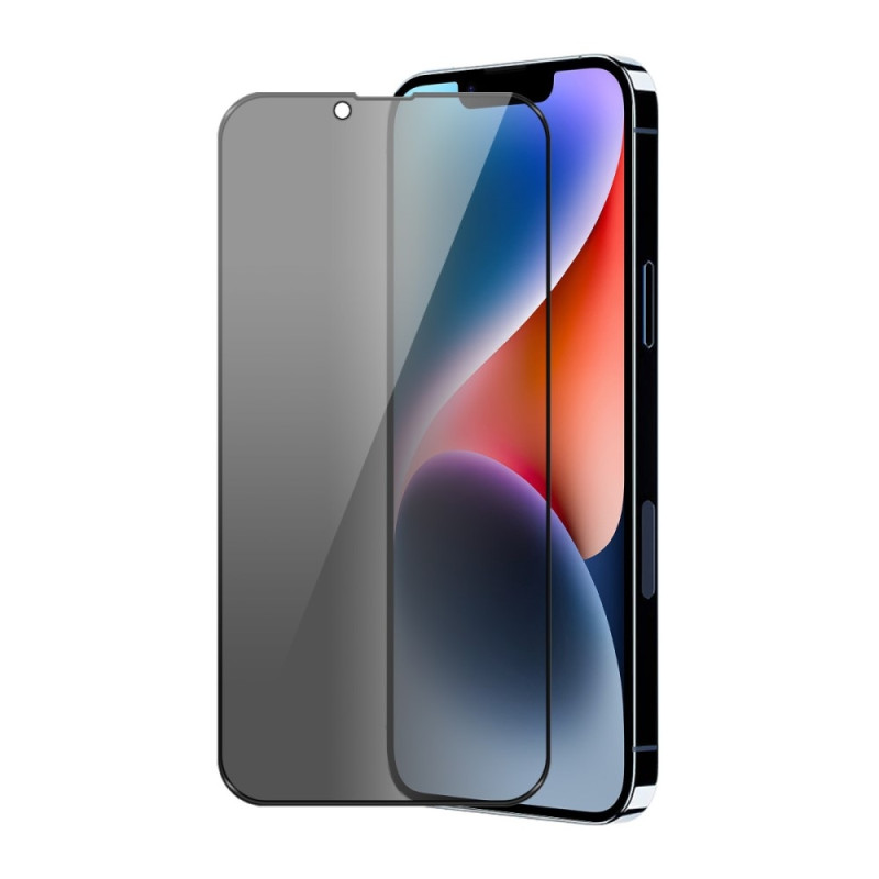 For iPhone 16e Privacy Screen Protector ENKAY 28-degree Anti-Spy Tempered Glass