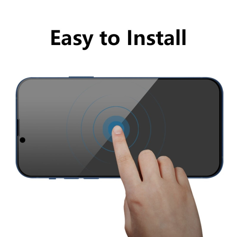 For iPhone 17e / 16e Privacy Screen Protector ENKAY 28-degree Anti-Spy Tempered Glass