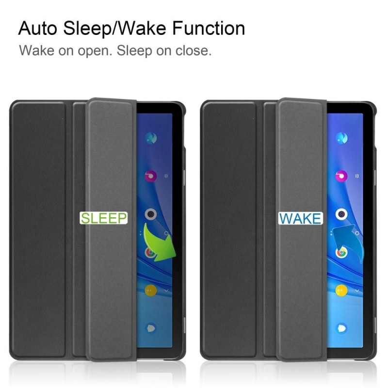 tand Slim Fit Cover TCL TAB 10s (10.1") Sleep/Wake - Sort