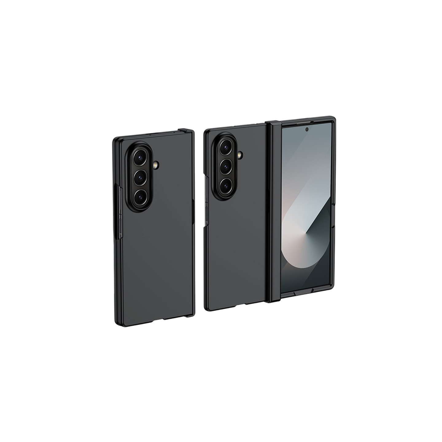 Til Samsung Galaxy Z Fold7 5G Cover Beskyttelse med Hængsel Skin-Touch PC Cover