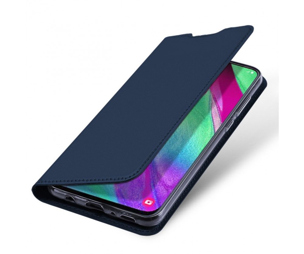 DUX DUCIS Pro Series fodral Samsung Galaxy A40 - MörkBlå