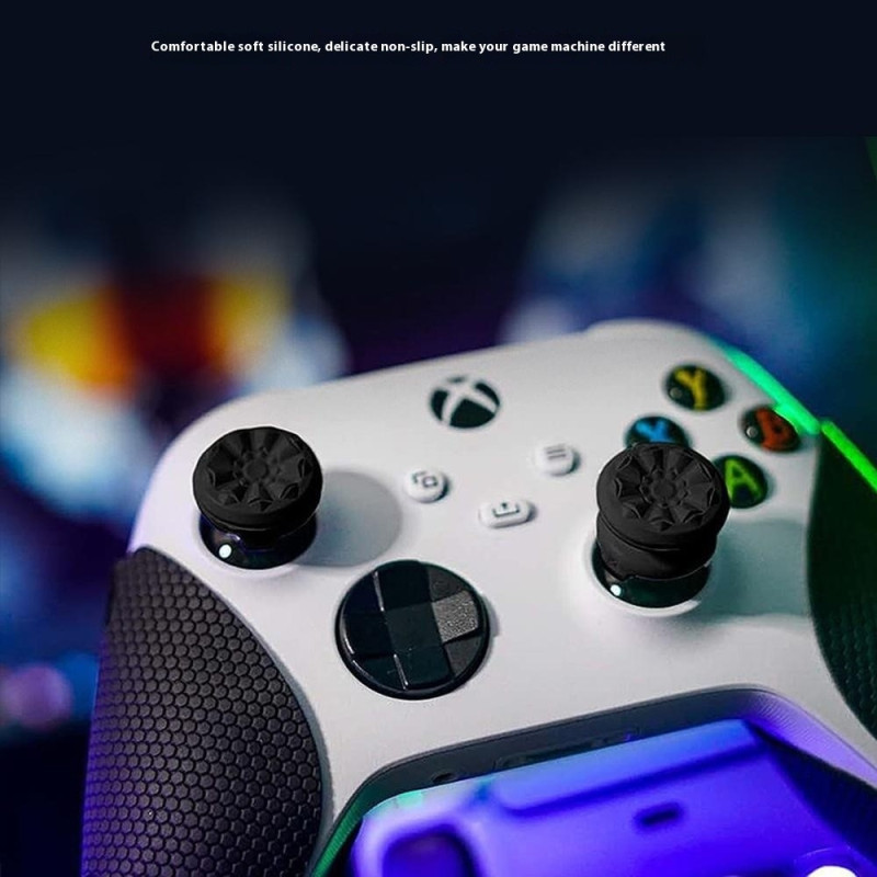 2st Tumgrepp Fingergrepp för Sony PlayStation 5 / 4 thumbstick extender