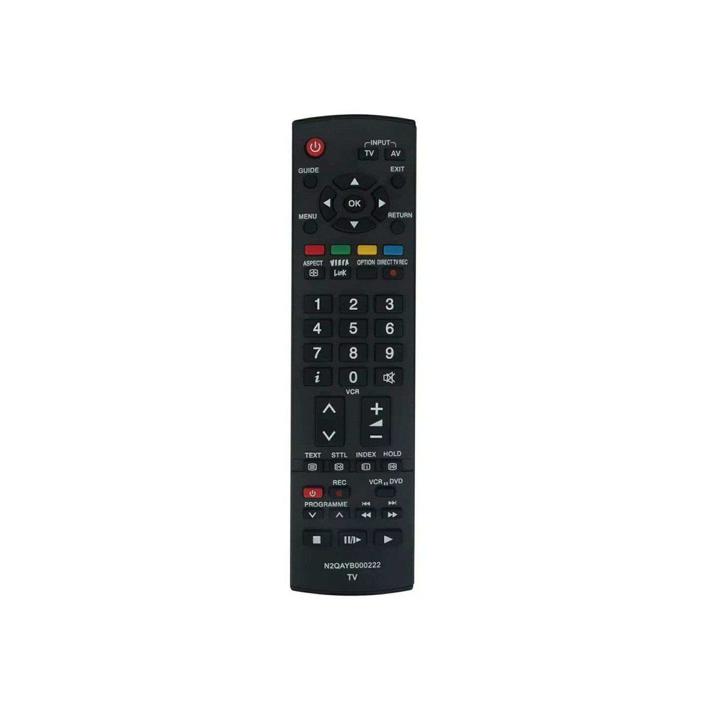 Fjernkontrollerstatning for N2QAYB000222 For Panasonic TV