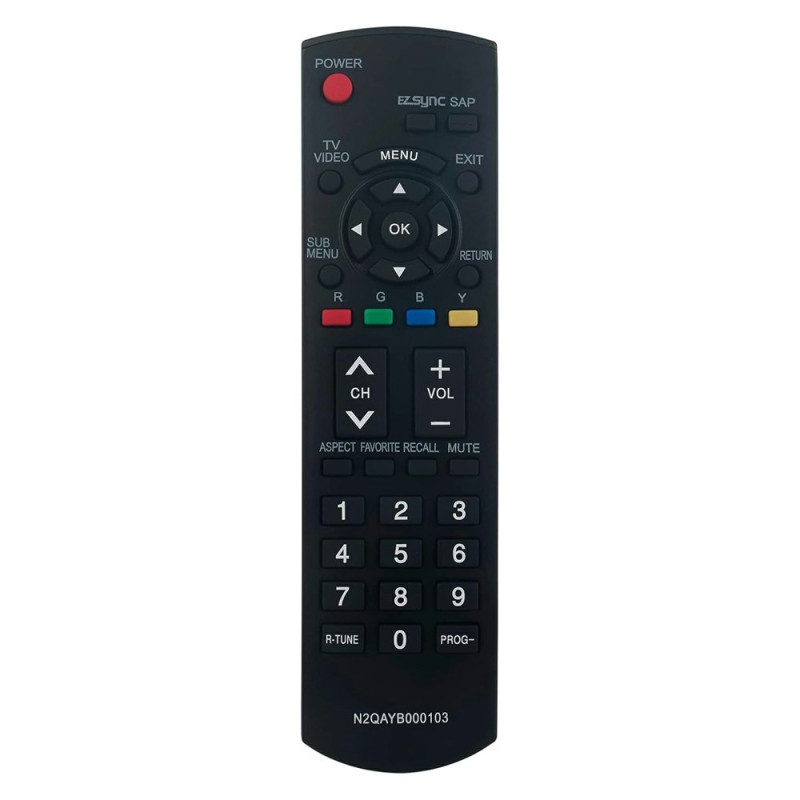 Udskiftning af fjernbetjening til N2QAYB000103 til Panasonic TV