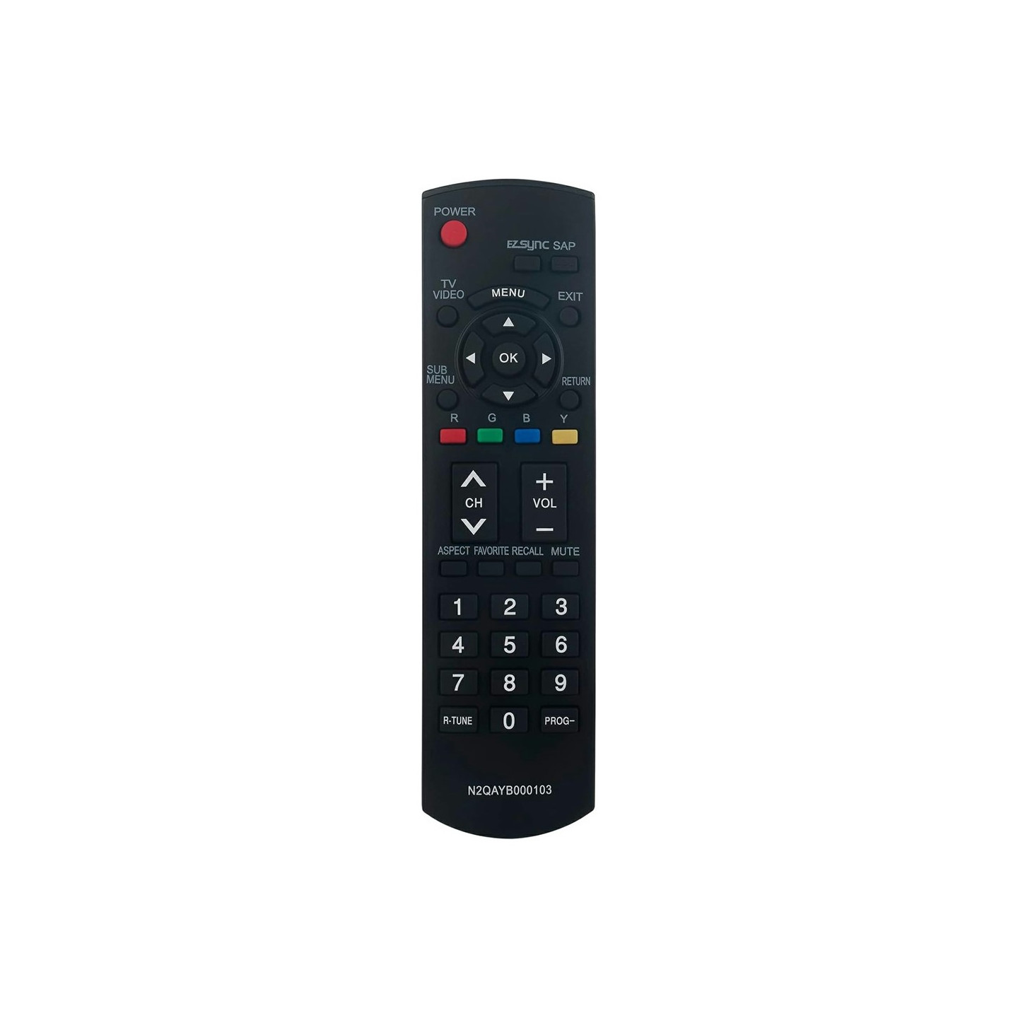 Remote Control Replacement for N2QAYB000103 For Panasonic TV