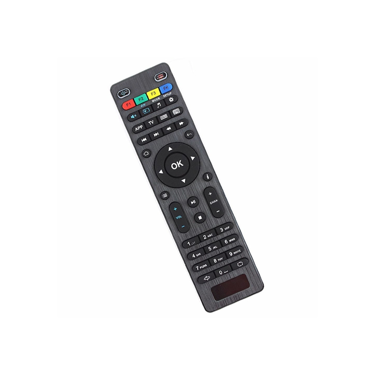 Kaukosäätimen vaihto Infomir Mag250 Mag254 Mag255 Mag256 Mag275 digisovitin