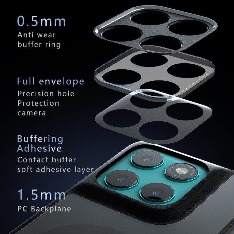 Til Motorola Edge 60 5G / 60 Fusion 5G Cover Kompatibelt med MagSafe Anti-Fald PC + TPU Telefoncover