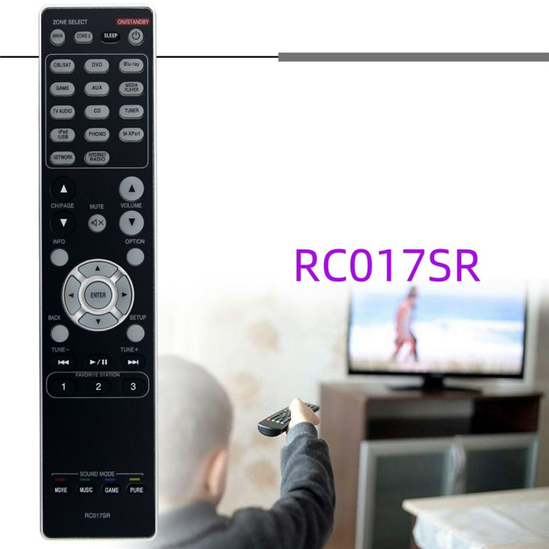 Remote Control Replacement for RC017SR For Marantz Amplifiers