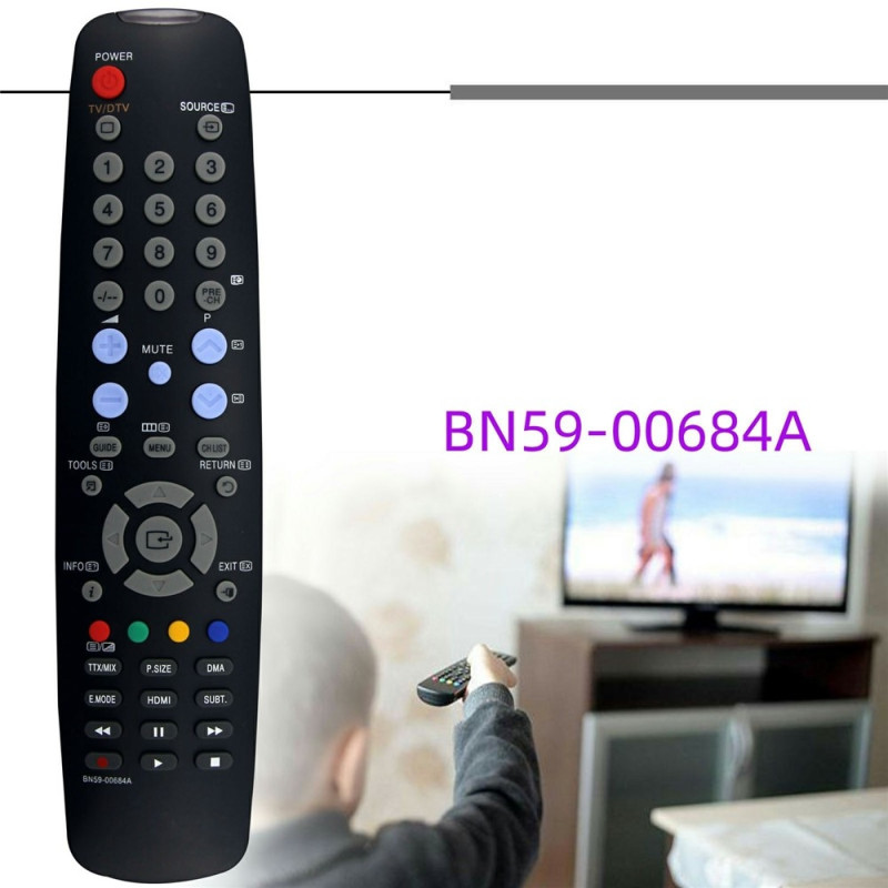 TV fjernkontroll Erstatning for BN59-00684A For Samsung TV