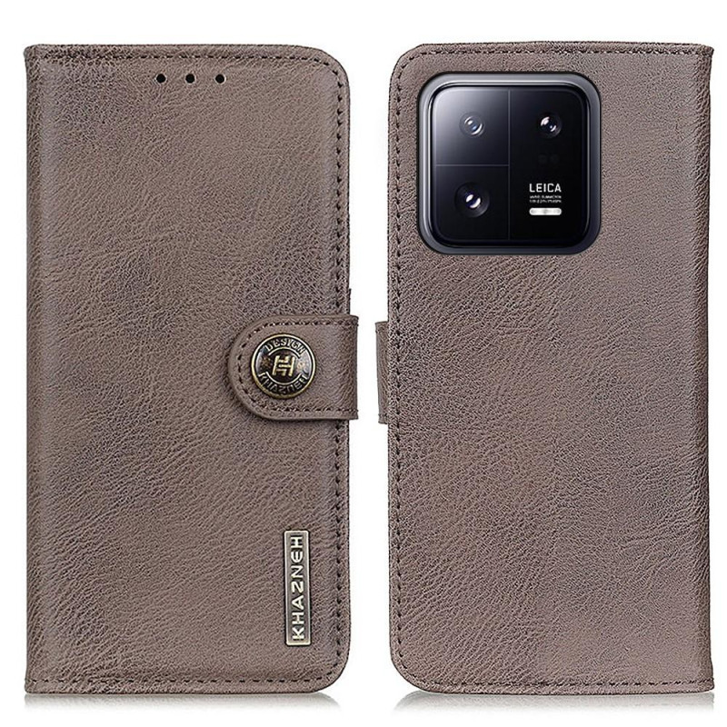 Xiaomi 13 5G KHAZNEH Lompakkoteline - Khaki